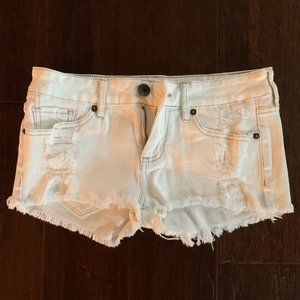 White Short Shorts